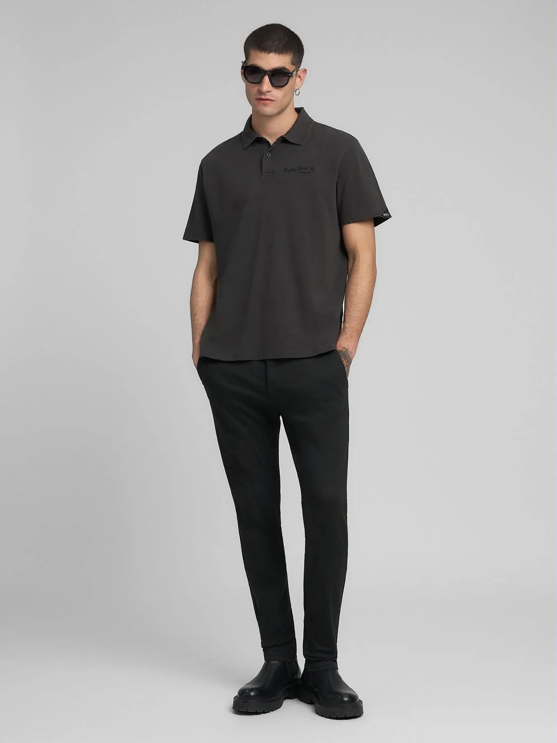 Replay Zeumar mustat slim fit chinot hyperflex