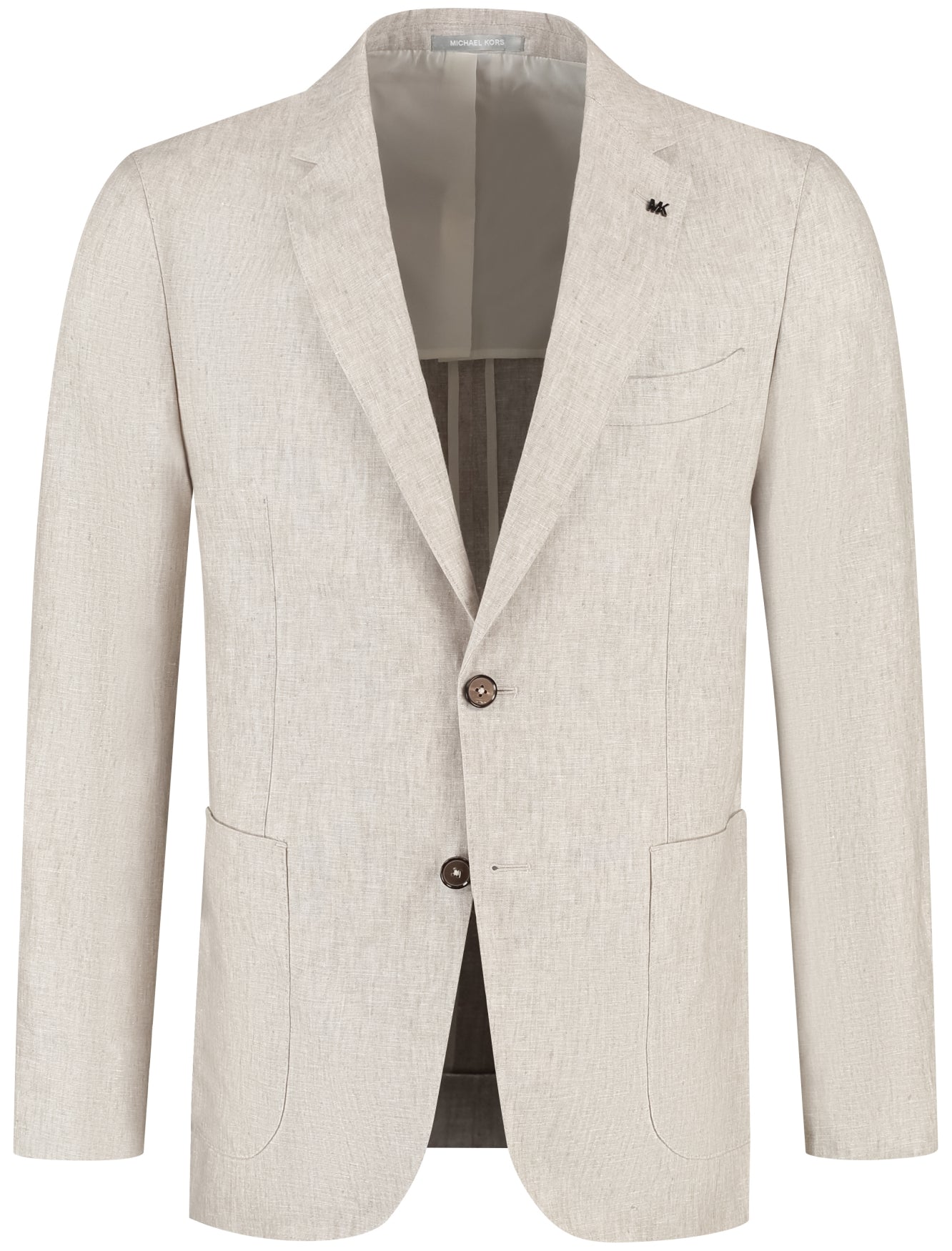 Michael Kors vaalea pellavapuku slim fit