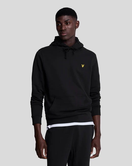 Lyle&Scott huppari musta "Pullover Hoodie"