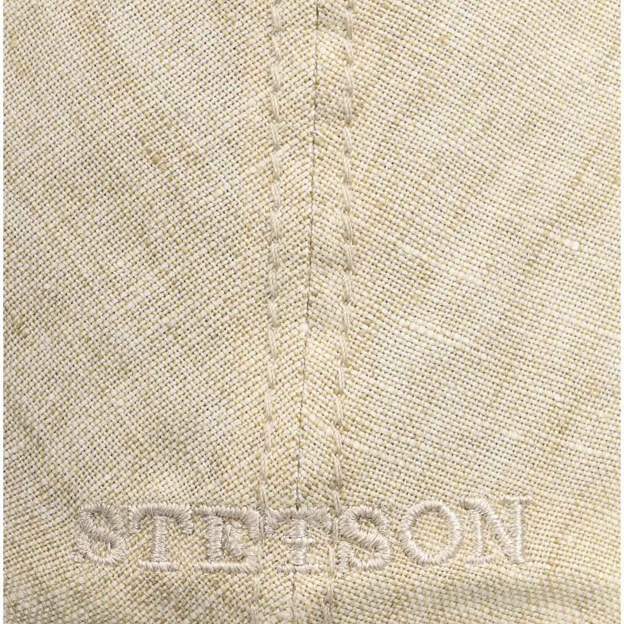 Stetson Flat Cap vaalea pellava