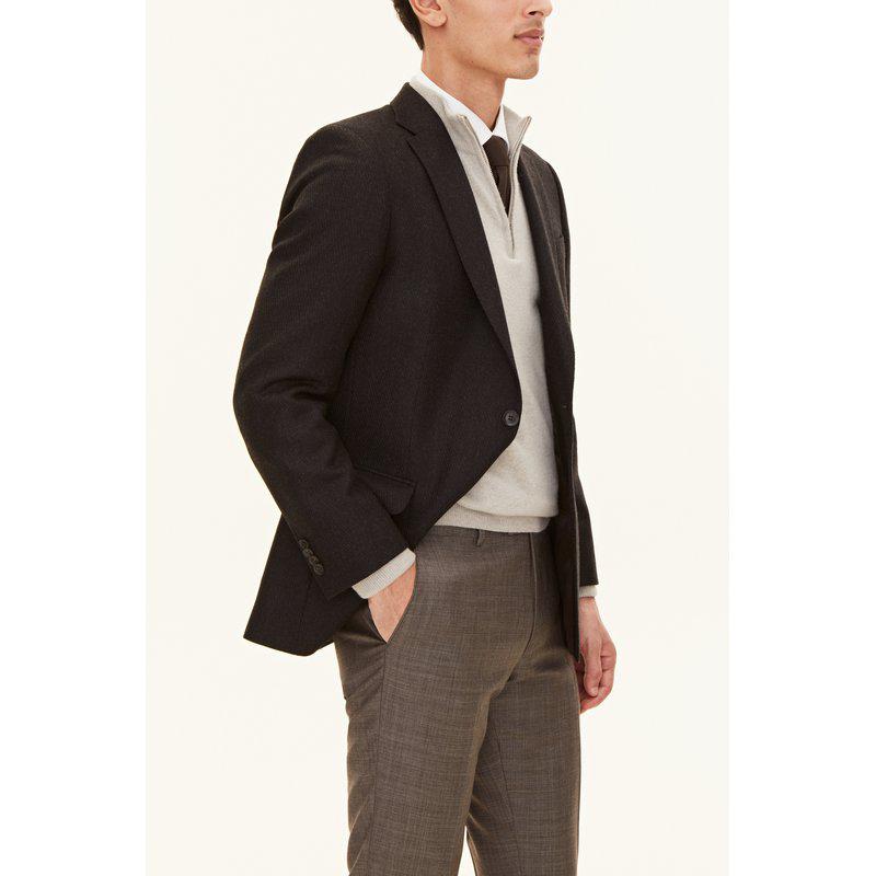 Oscar Jacobson bleiseri ruskea regular fit "Joel"