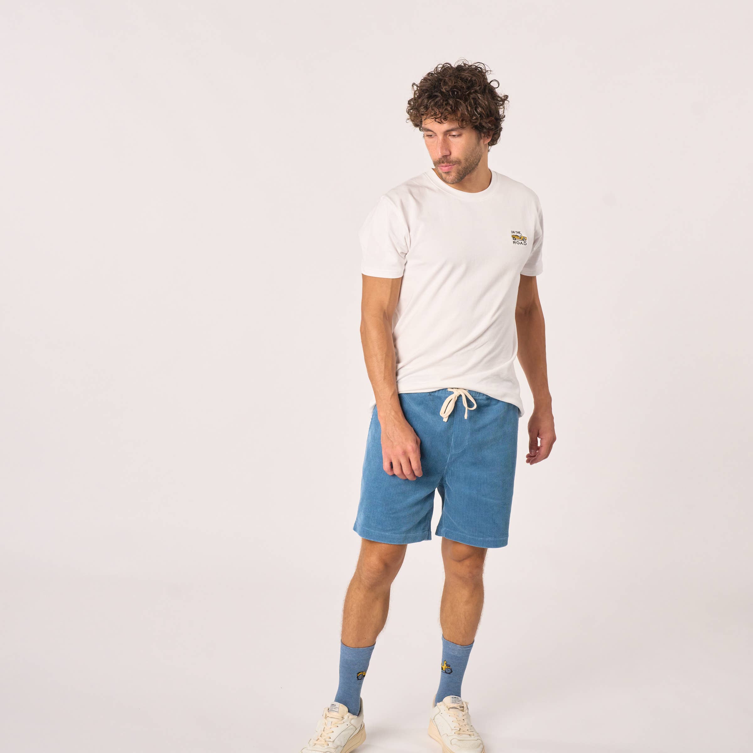 Billybelt samettishortsit "bleu jean"
