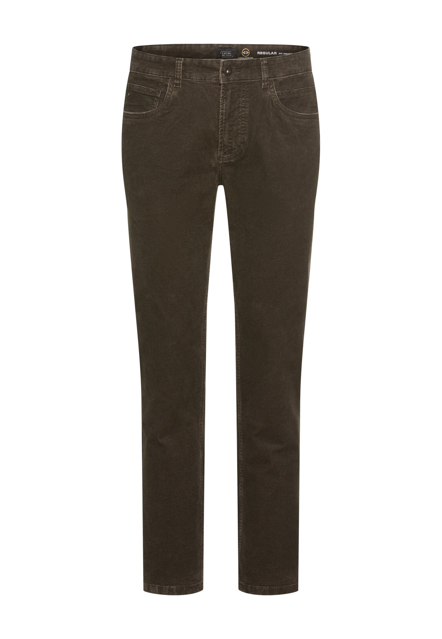 Camel Active Houston vihreät samettihousut regular fit
