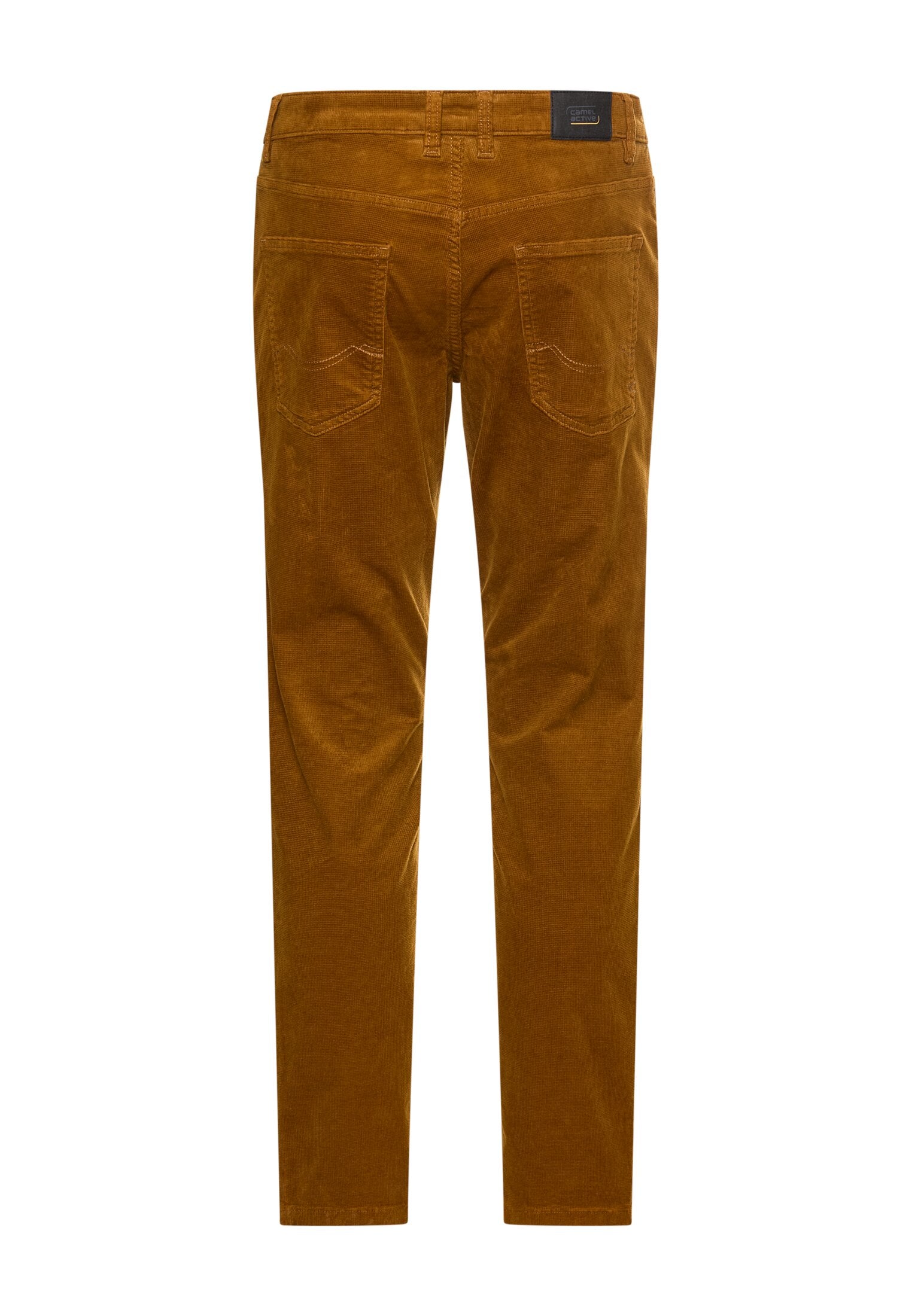Camel Active Houston keltaiset samettihousut regular fit