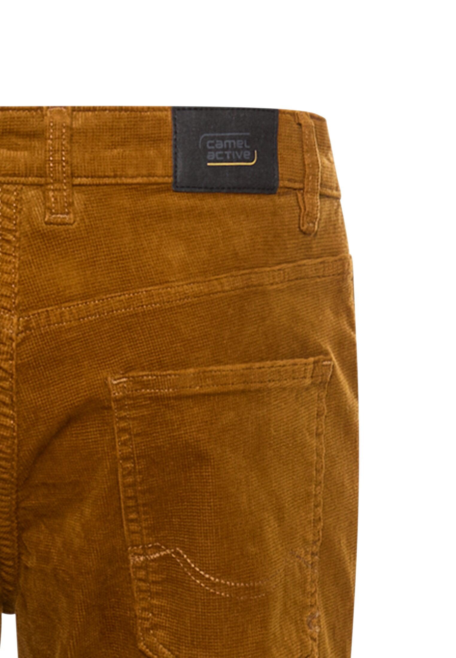 Camel Active Houston keltaiset samettihousut regular fit