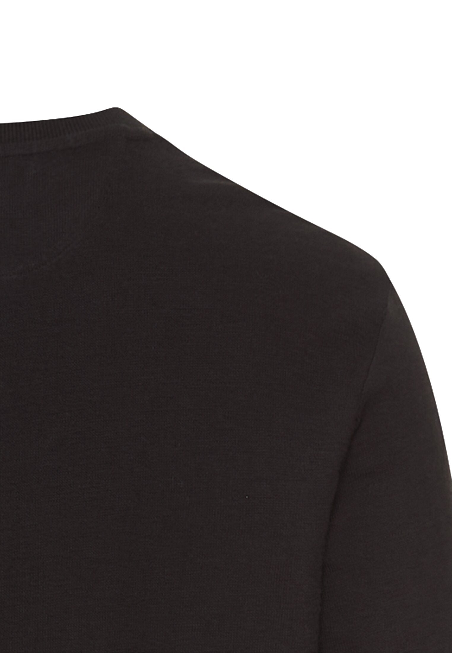 Camel Active Henley Paita Asphalt - Miesten Pitkähihainen Puuvillapaita