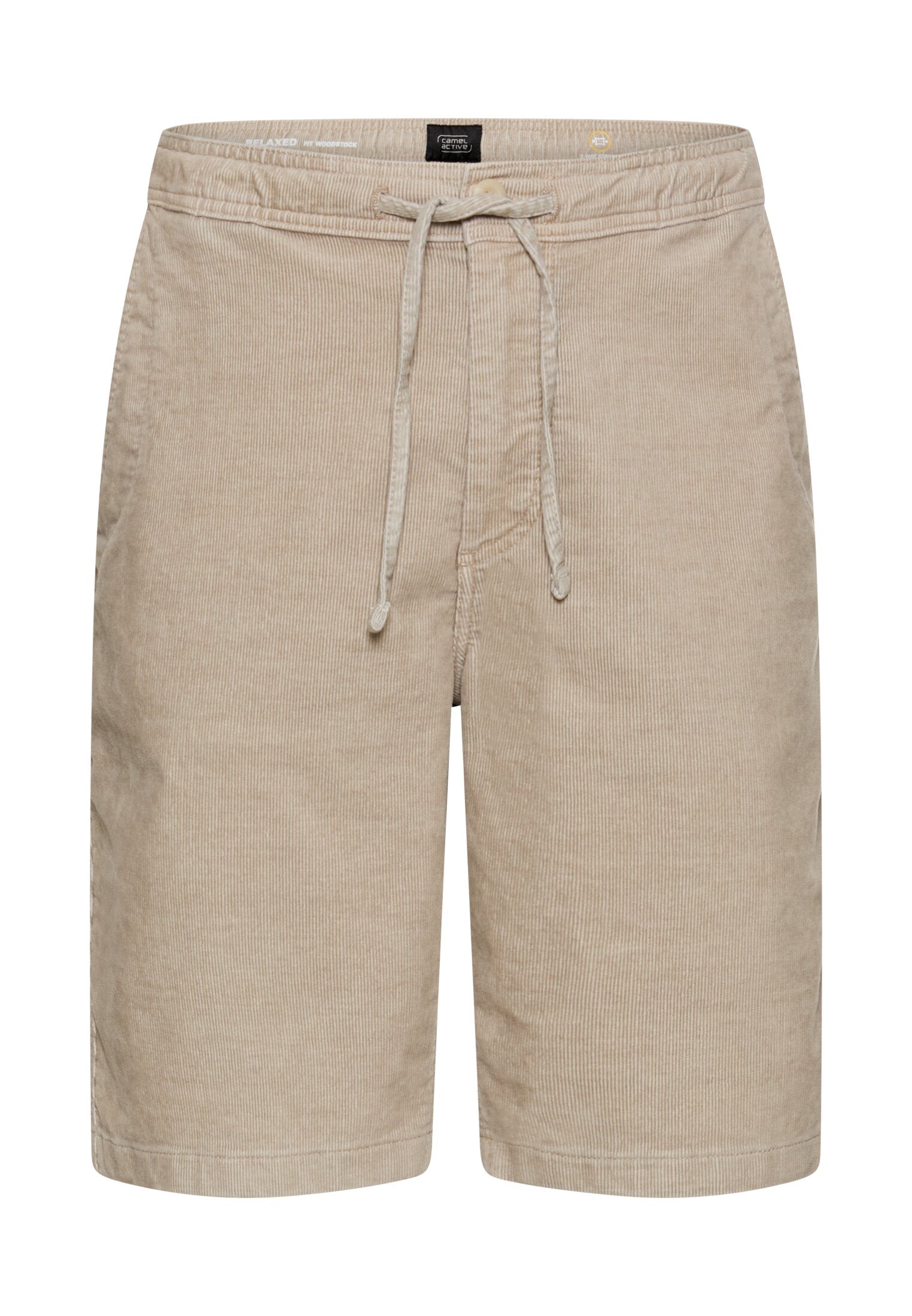 Camel Active bermudashortsit sametti beige relaxed fit
