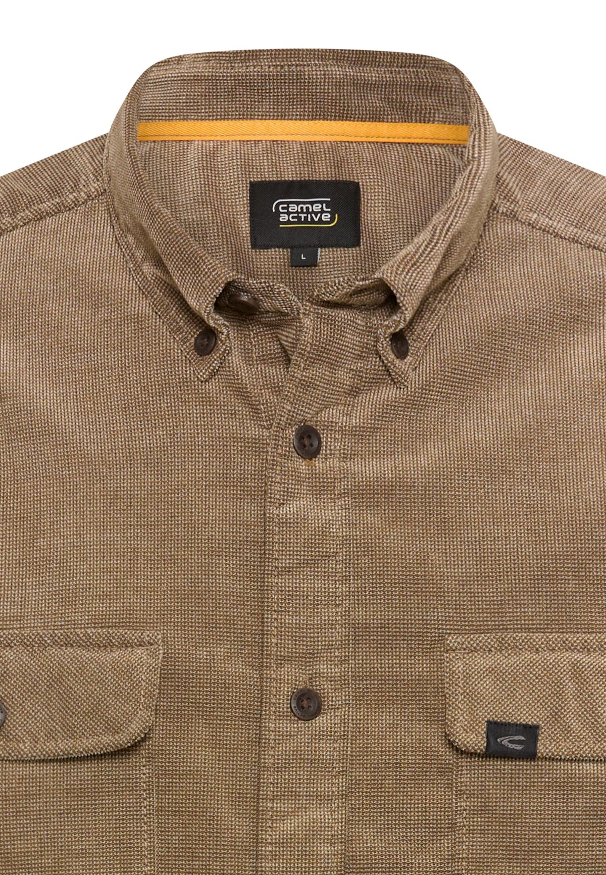 Camel Active samettipaita tumma khaki