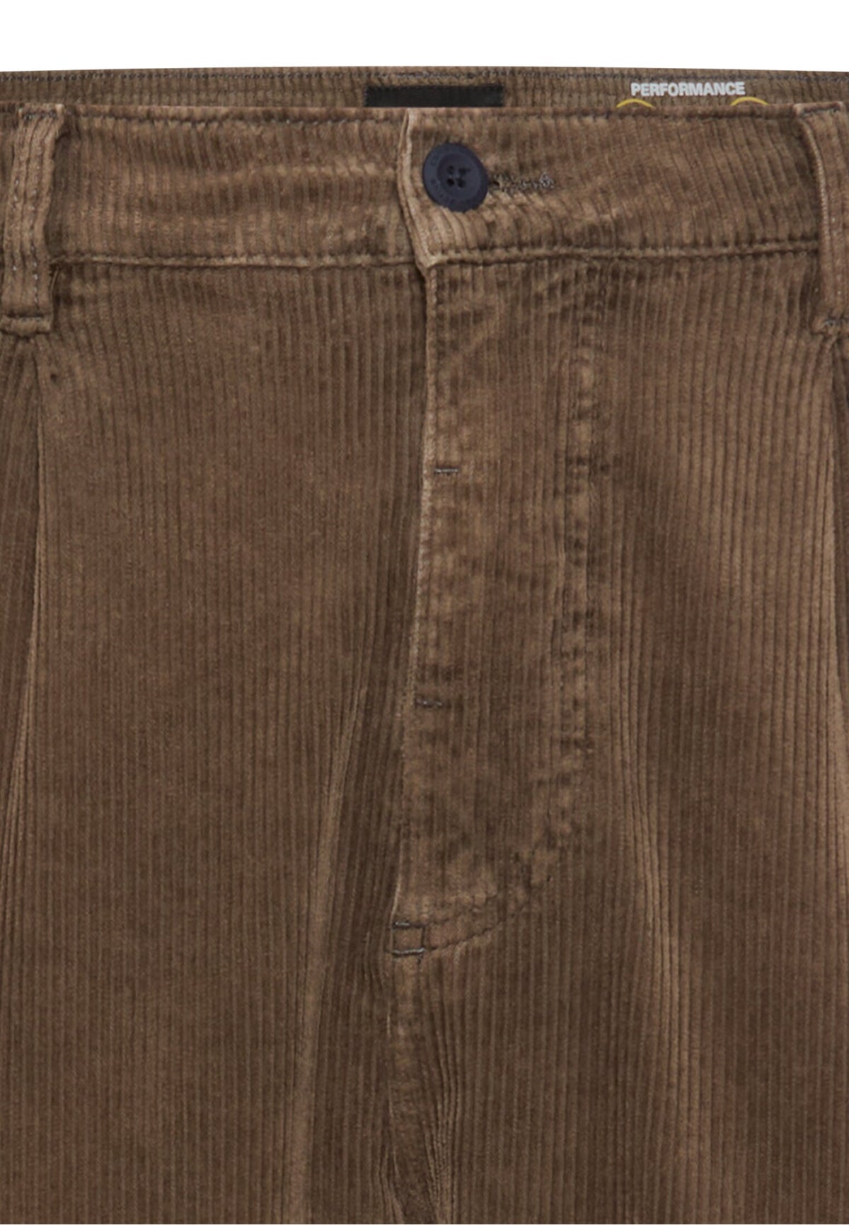 Camel Active tapered fit samettihousut ruskea