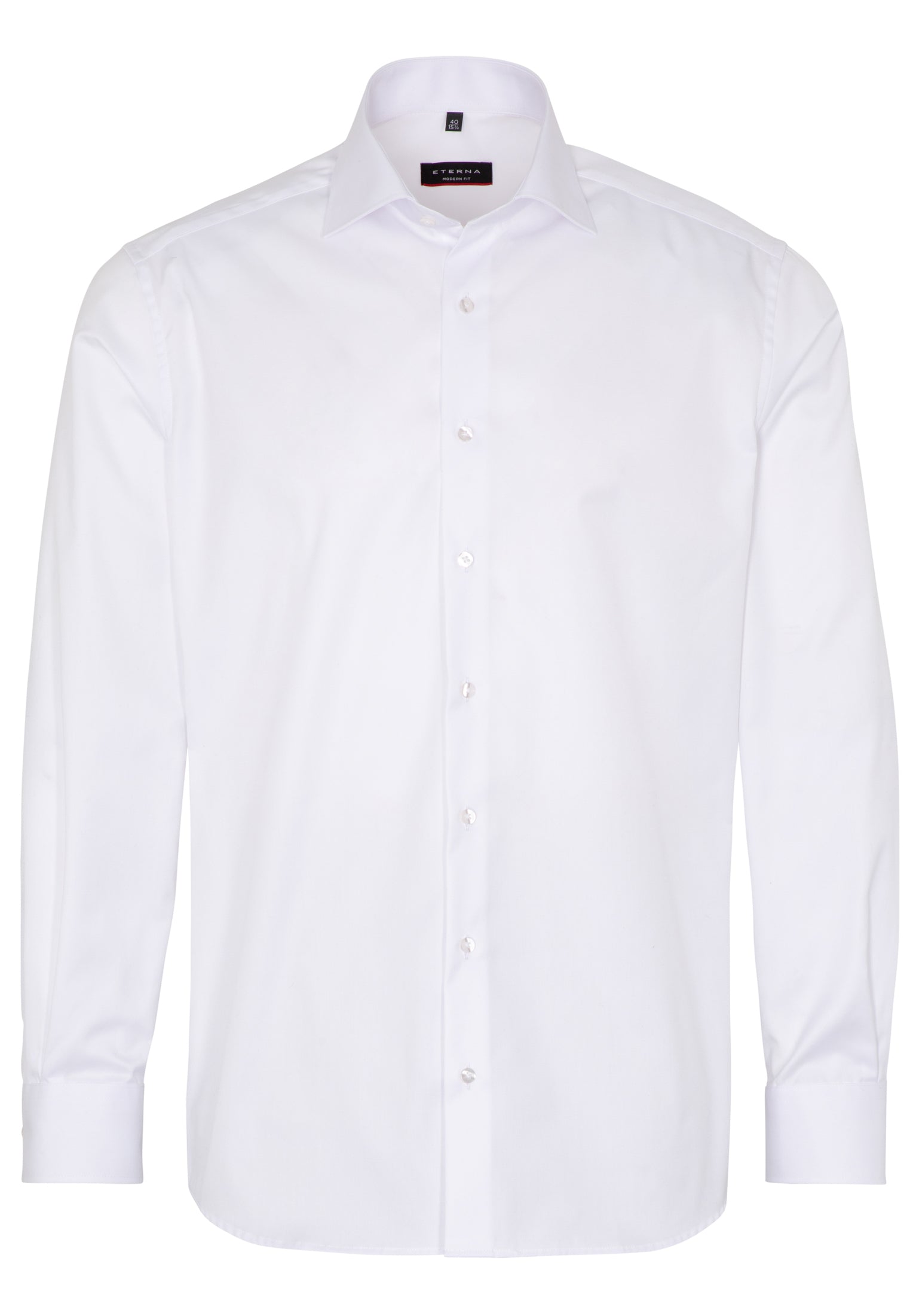 Eterna valkoinen kauluspaita "Modern fit cover shirt 8817"