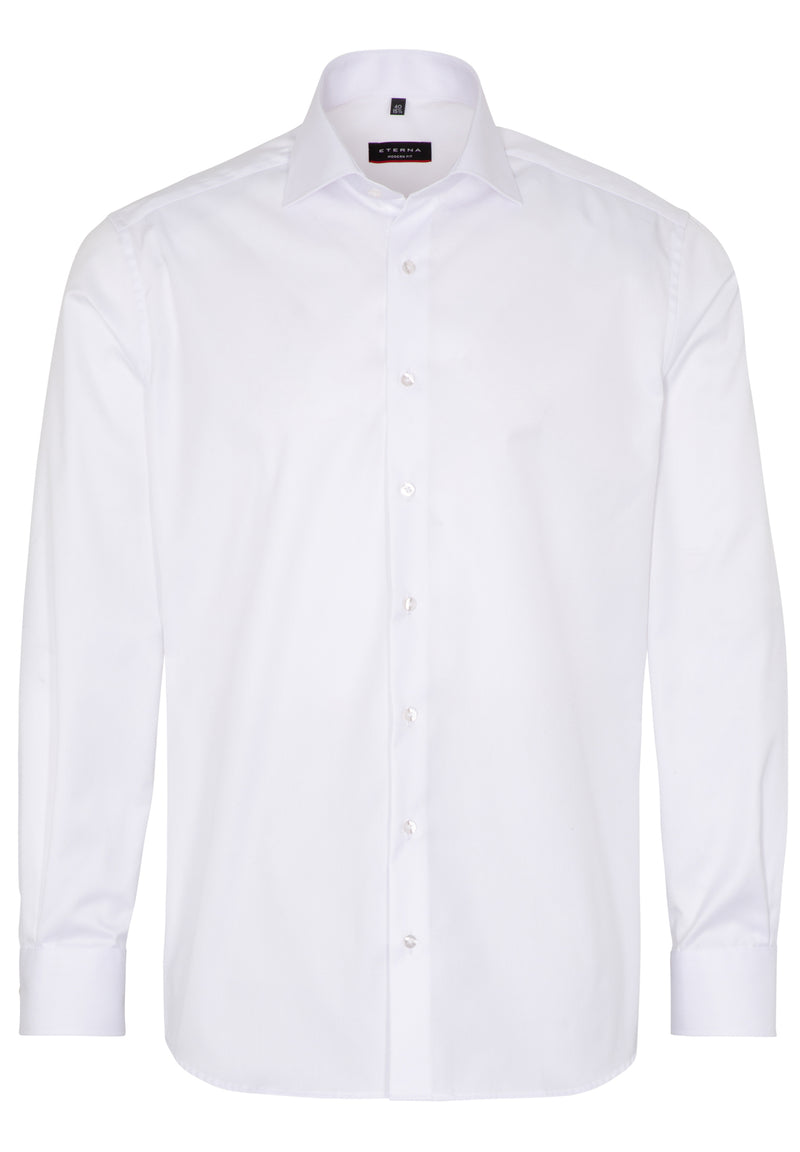 Eterna valkoinen kauluspaita "Modern fit cover shirt 8817"