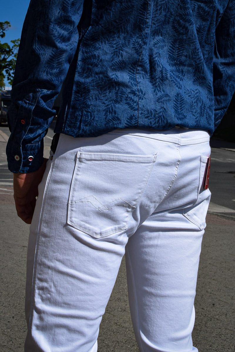 Replay Anbass Hyperflex color edition slim fit farkku