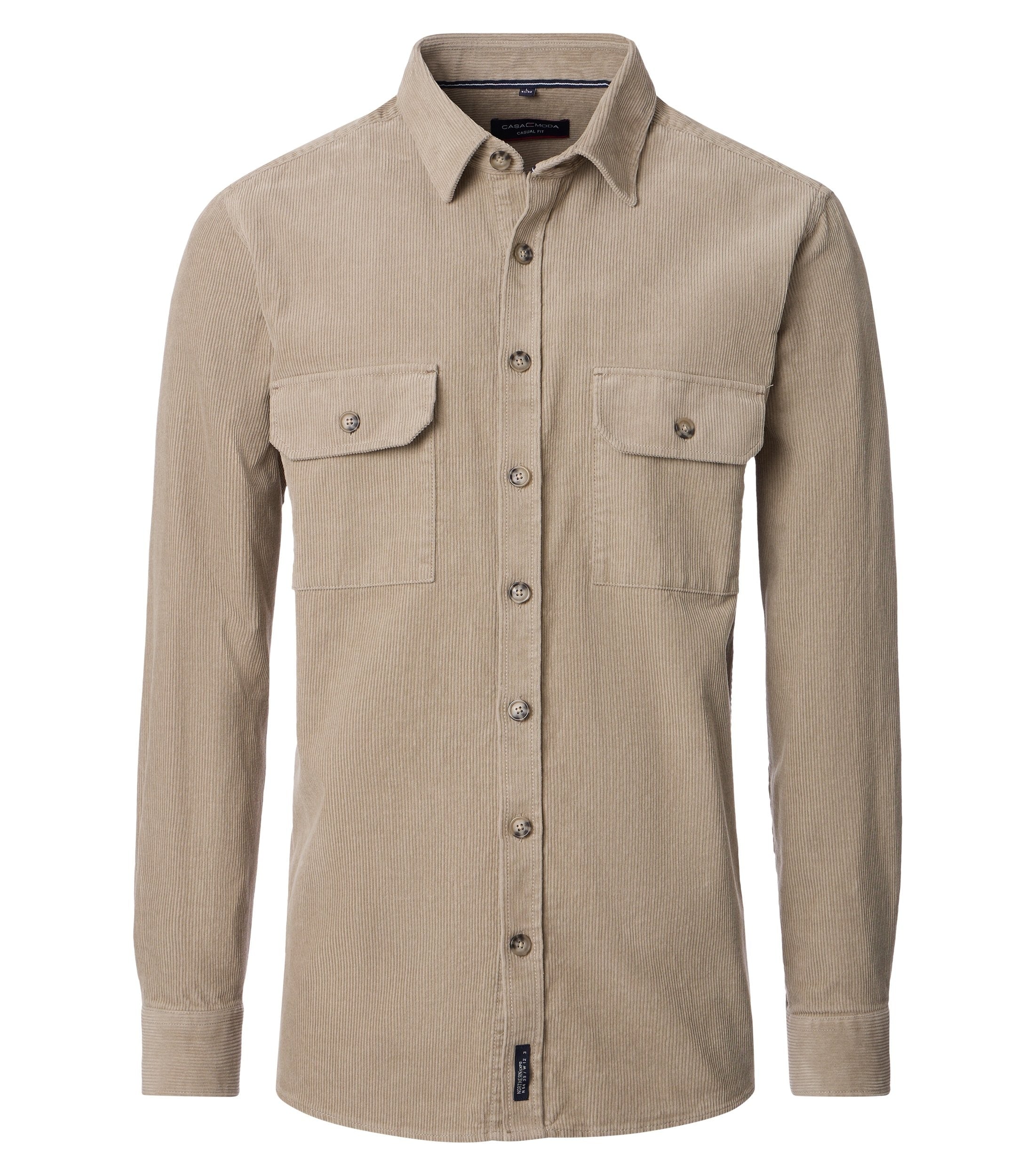CasaModa paitatakki vakosametti beige casual fit