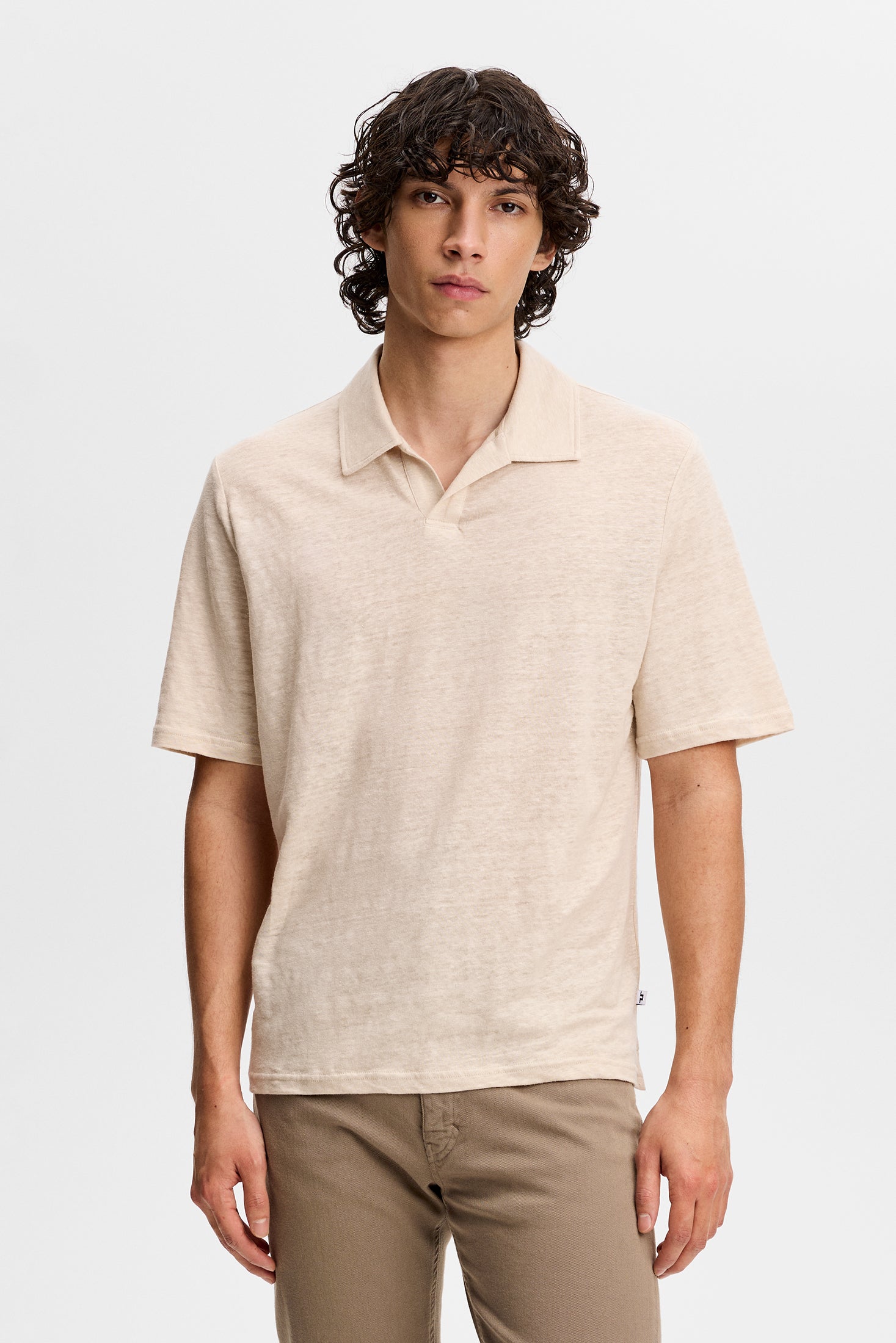 J.Lindeberg Roy Linen Polo pellavapikeepaita