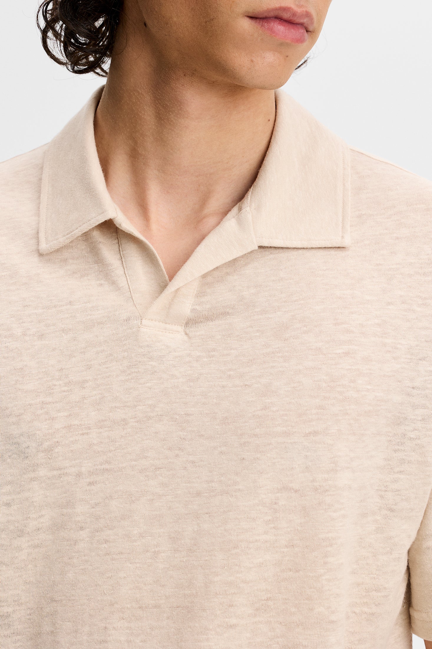 J.Lindeberg Roy Linen Polo pellavapikeepaita