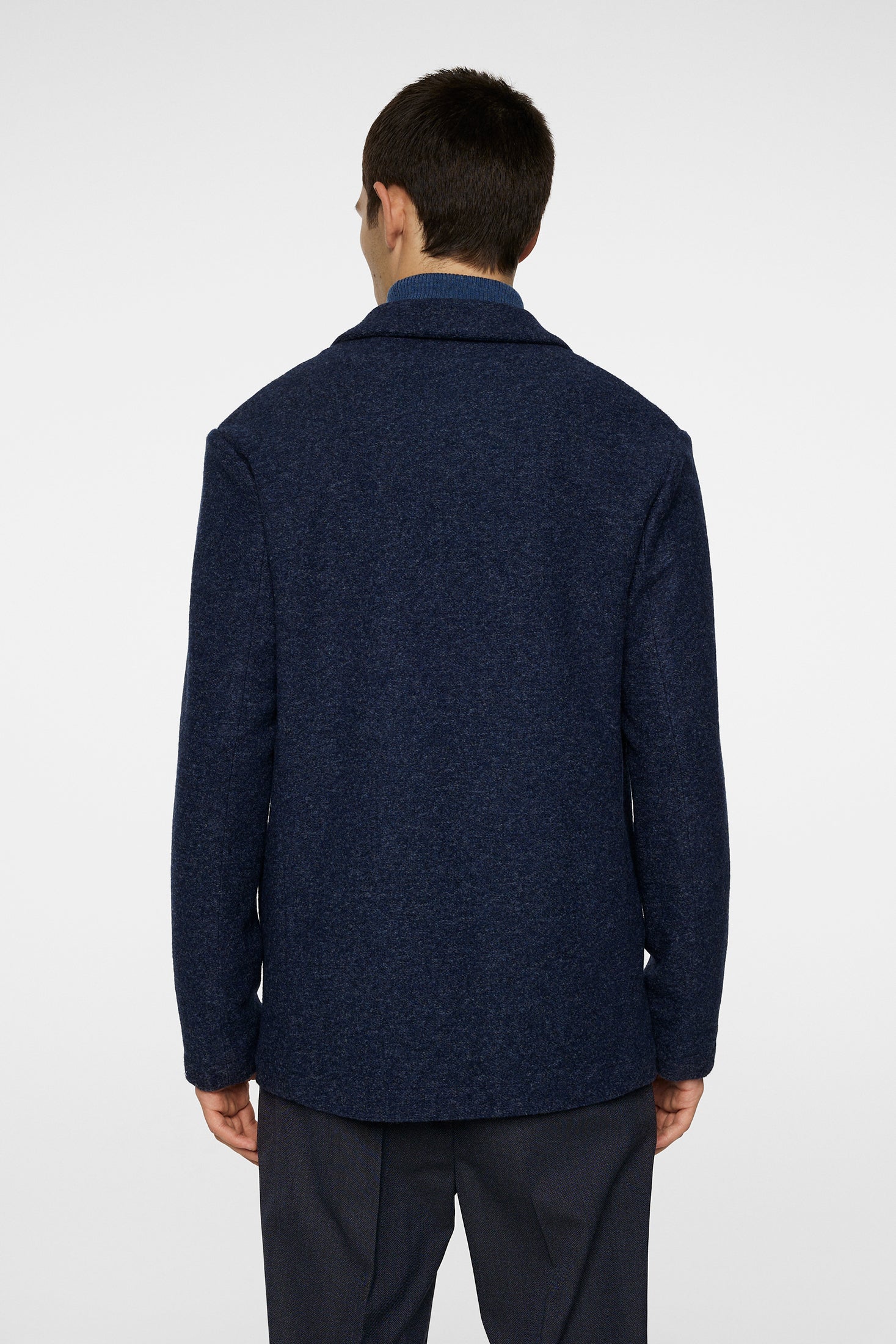 J.Lindeberg villaneulosbleiseri Calvon Wool Blazer Vintage Indigo