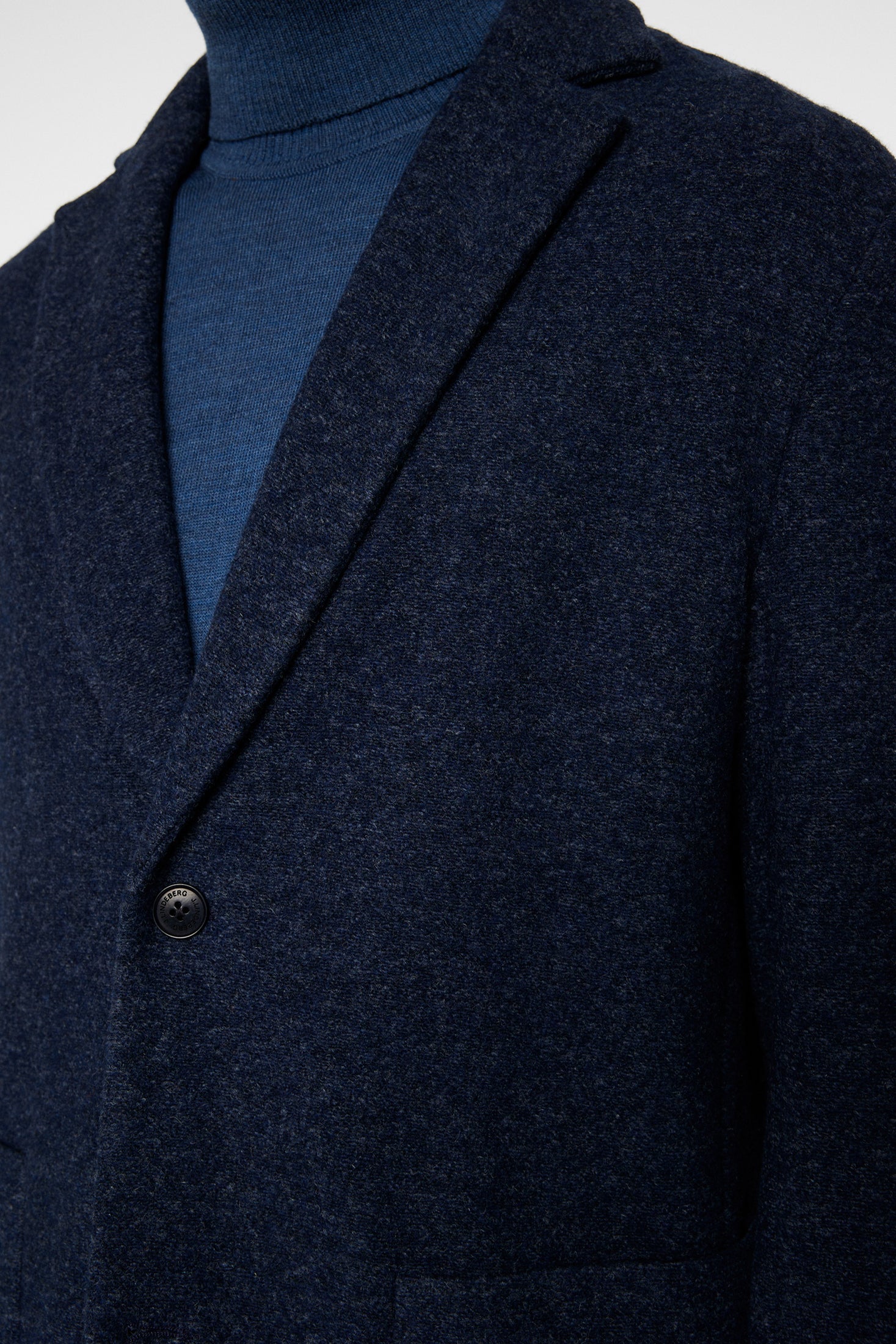 J.Lindeberg villaneulosbleiseri Calvon Wool Blazer Vintage Indigo