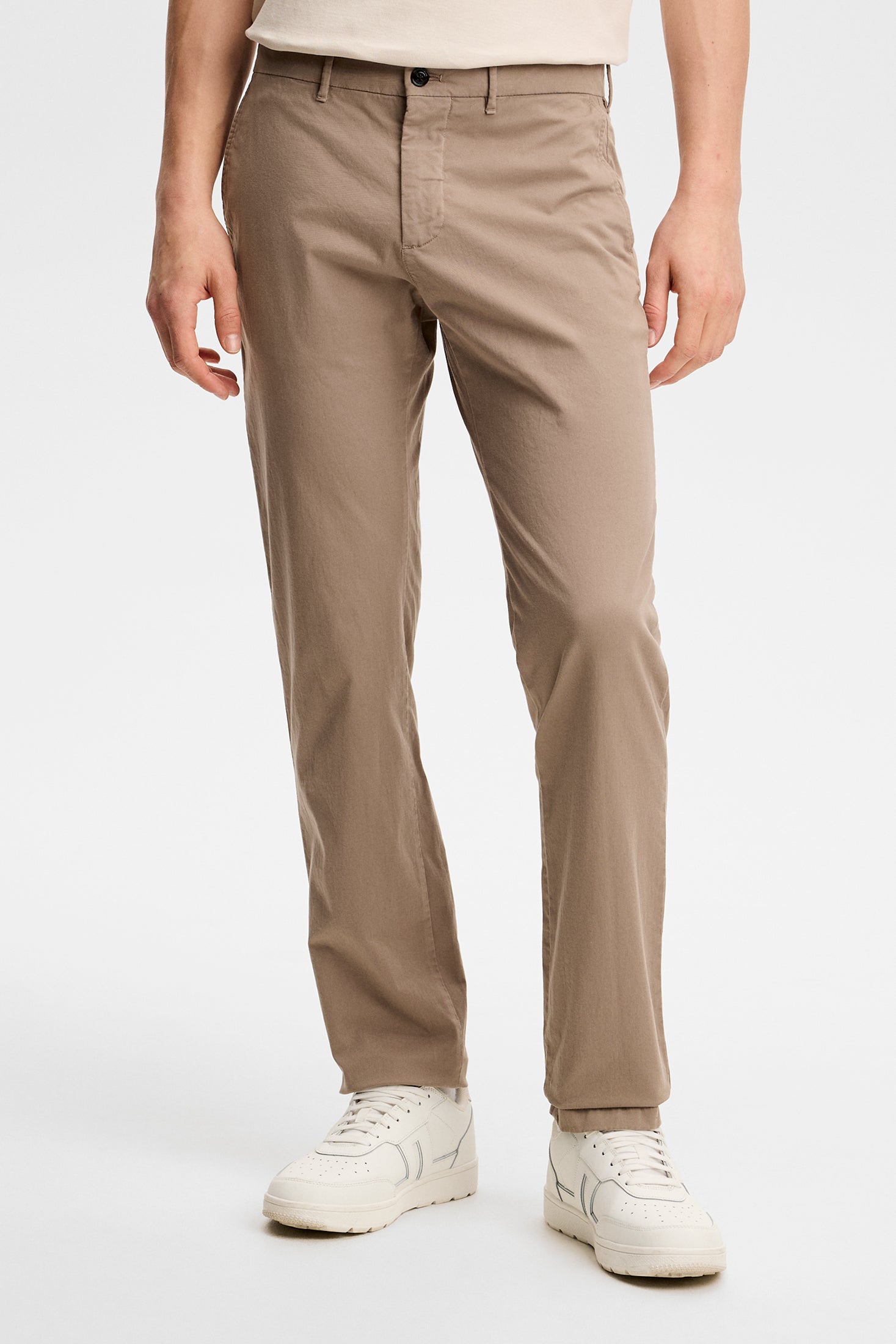 J.Lindeberg Chaze Cotton Stretch Pants khaki chinot