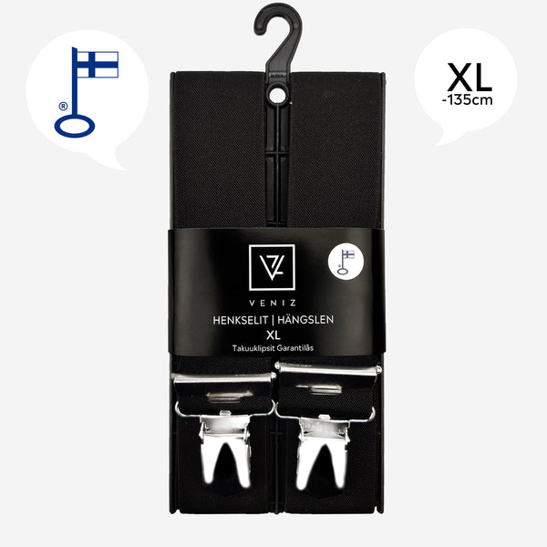 Veniz olkaimet "H-malli XL 36mm takuuklipseillä"