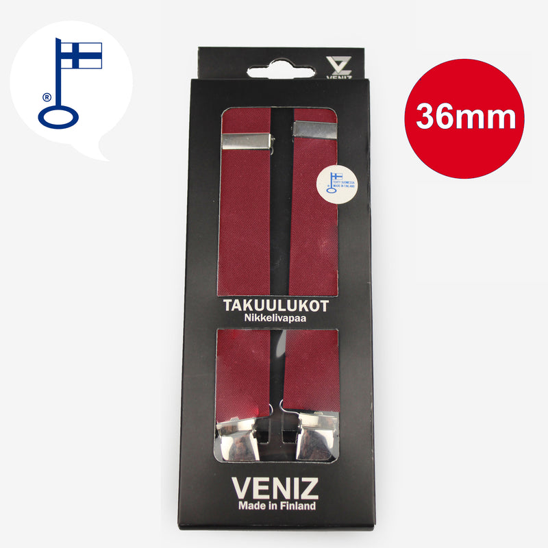 Veniz olkaimet "H-malli 36mm takuuklipseillä"